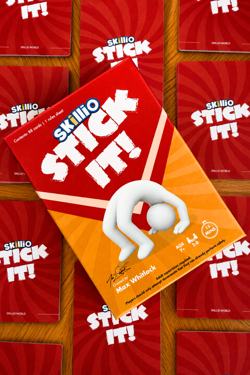 Skillio Stick It! - The Gymnastics Card Game